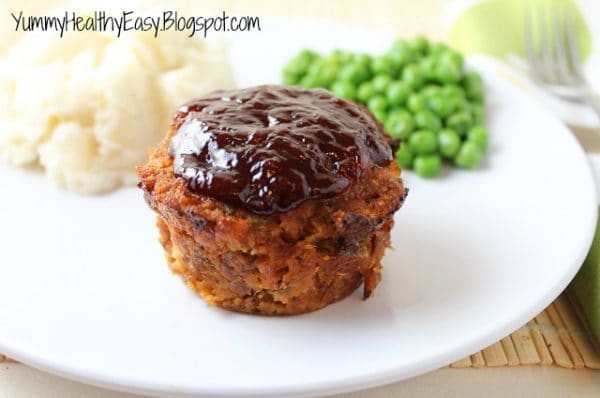 Easy Turkey Meatloaf Muffins with Tangy BBQ Sauce