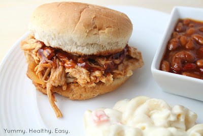 Crock Pot BBQ Pulled Pork Sandwiches