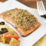 Pecan Crusted Honey-Mustard Salmon