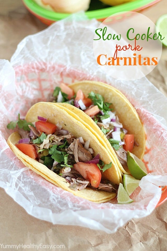 Slow Cooker Pork Carnitas Pork-Carnitas