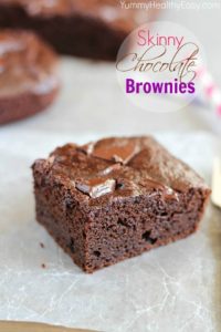 Skinny Chocolate Brownies Skinny Chocolate Brownies