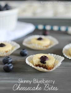 Skinny Cheesecake Bites Skinny Cheesecake Bites
