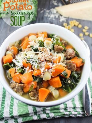 Sweet Potato and Sausage Soup