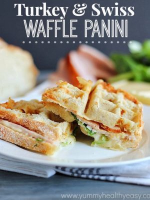 Turkey & Swiss Waffle Panini