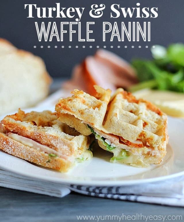 Turkey & Swiss Waffle Panini