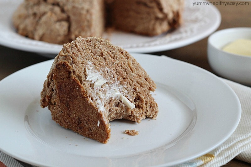 Irish Buttermilk Brown Bread - hearty whole wheat Irish soda bread. Delicious by itself or as a filling side dish. #easy #bread #wholewheat Irish Buttermilk Brown Bread - hearty whole wheat Irish soda bread. Delicious by itself or as a filling side dish. #easy #bread #wholewheat