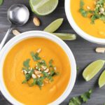 Thai Butternut Squash Soup - healthy, easy, vegetarian, gluten free & absolutely delicious!