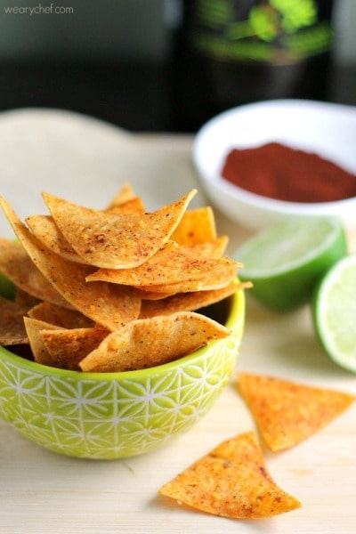 Chili Lime Chips by The Weary Chef Chili Lime Chips by The Weary Chef