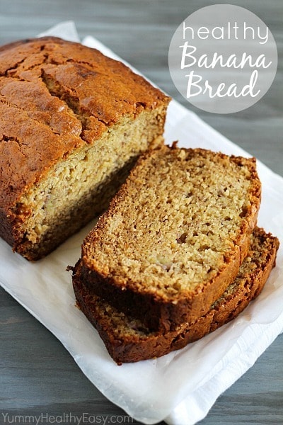 Healthier Banana Bread Recipe
