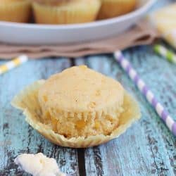 Light & Fluffy Corn Muffins - the perfect salty and sweet combo muffins that are fluffy and delicious!