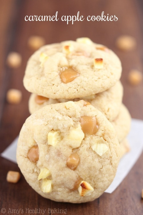 Caramel Apple Cookies from Amy's Healthy Cooking