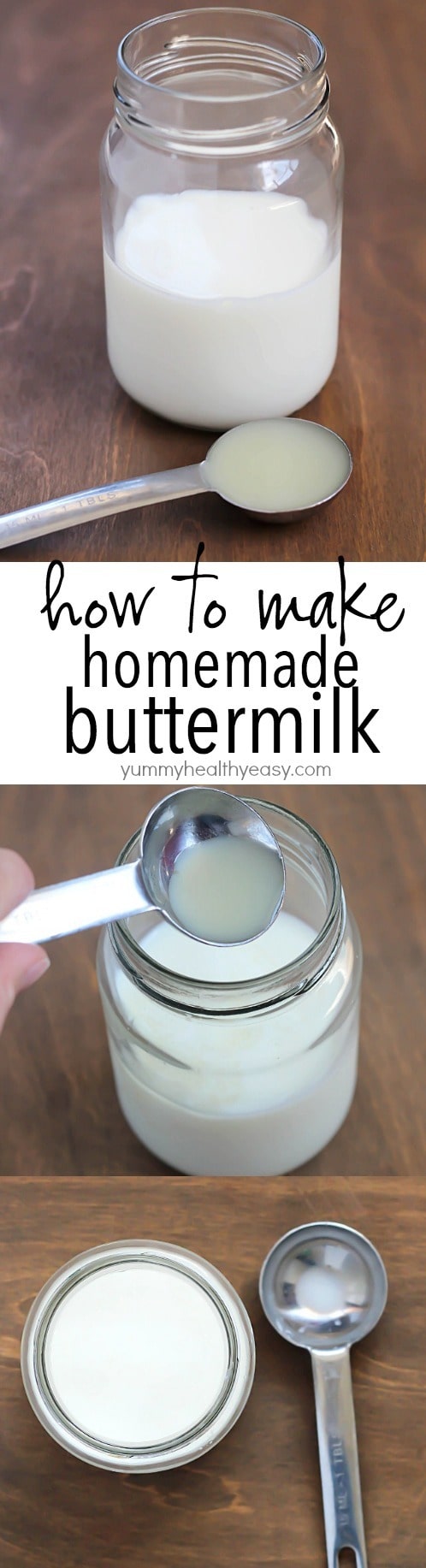 How to make homemade buttermilk - best kitchen hack ever! Enter Fresh & Easy’s Holiday Sweepstakes to win $150 in groceries or $300 cash! #ad