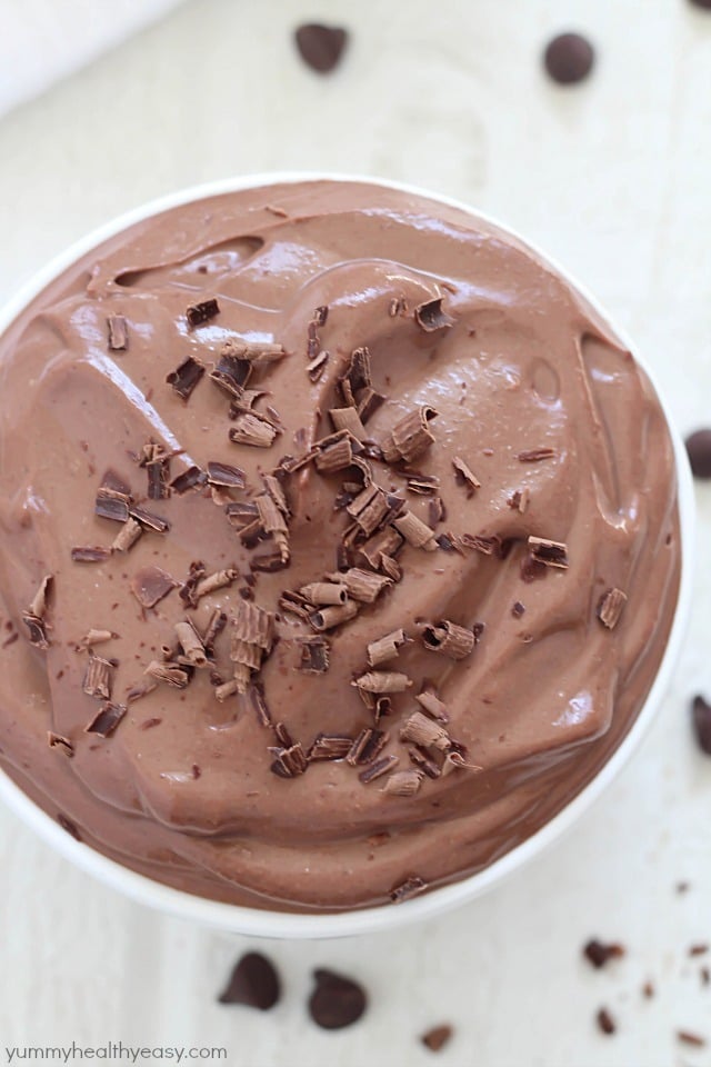 Chocolate Tofu Pudding - velvety smooth, chocolatey and unbelievably easy! Only three main ingredients and a few spices will make you a dessert you won't even believe is healthier! Chocolate Tofu Pudding - velvety smooth, chocolatey and unbelievably easy! Only three main ingredients and a few spices will make you a dessert you won't even believe is healthier!