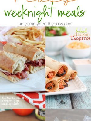 5 quick and easy (30 minute) weeknight meals that will make the whole family happy!