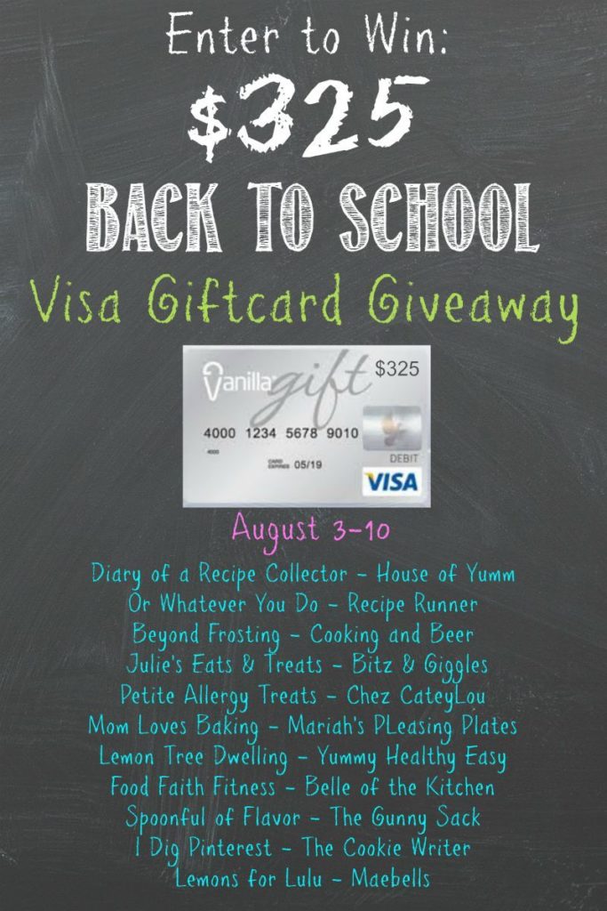 $325 Visa Gift Card Giveaway!