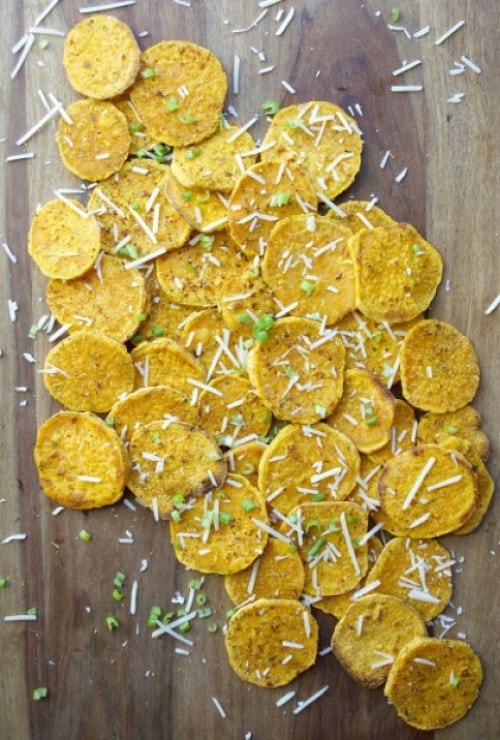 Crispy Garlic Roasted Sweet Potatoes by Maebells