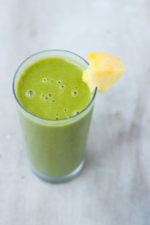 Cold Buster Green Smoothie by Oh Sweet Basil