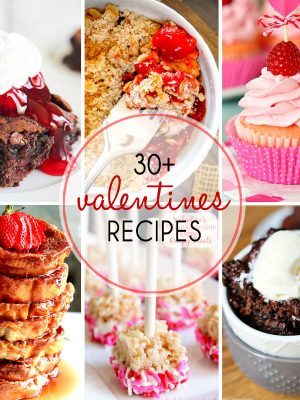 30+ Valentines Day Treats for you to make for your loved one! There are tons of delicious Valentines desserts to choose from in this delectable roundup of treats!