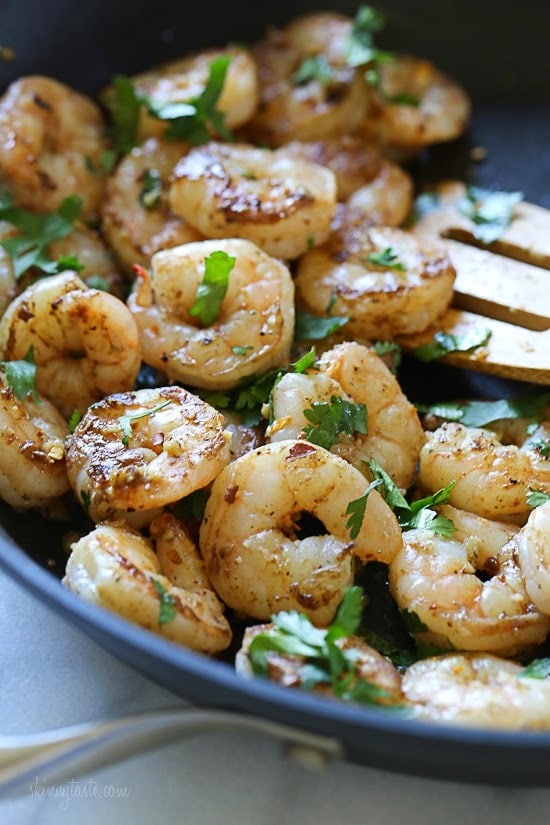 10 Minute Tequila Lime Shrimp by Skinnytaste