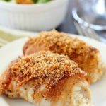 Bacon Wrapped Cream Cheese Chicken Rollups are easy to make and are packed with flavor! Cream cheese and green onions are spread over chicken cutlets and wrapped in bacon and baked then topped with bread crumbs. This is a dish everyone will rave over! Plus 22 more delicious bacon recipes for you to drool over. You're welcome! ;)