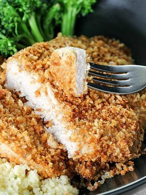 Tender and Juicy Crispy Baked Breaded Pork Chops