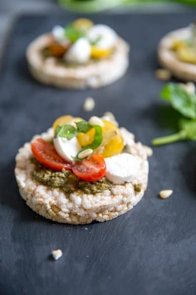 Caprese Rice Cake Recipe